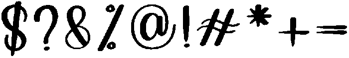 Sunlight Regular otf (300) Font OTHER CHARS