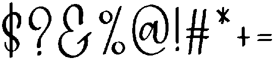 Sunlight Regular otf (300) Font OTHER CHARS