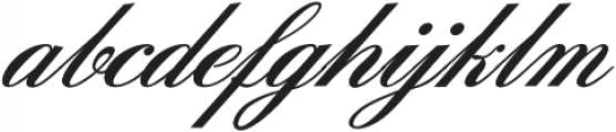 Sunlight Script Bold Regular otf (300) Font LOWERCASE