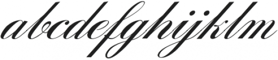 Sunlight Script Light Regular otf (300) Font LOWERCASE