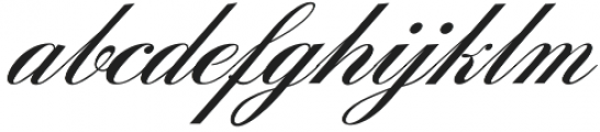 Sunlight Script otf (300) Font LOWERCASE