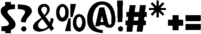 Sunmor Regular otf (400) Font OTHER CHARS