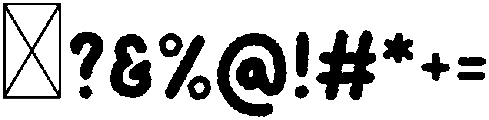 Sunny Day Regular otf (400) Font OTHER CHARS