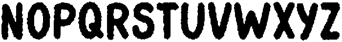 Sunny Day Regular otf (400) Font UPPERCASE