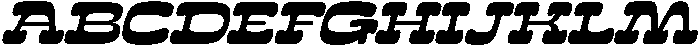 Sunny Groovy Italic Italic otf (400) Font UPPERCASE