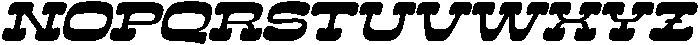 Sunny Groovy Italic Italic otf (400) Font UPPERCASE