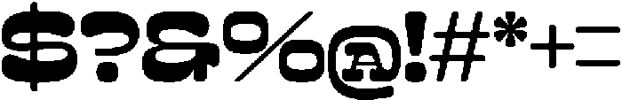 Sunny Groovy otf (400) Font OTHER CHARS