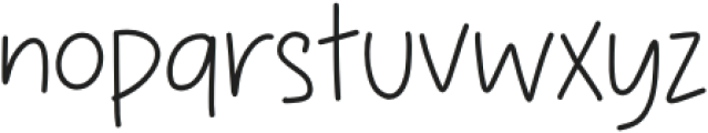 Sunny Journal Thin otf (100) Font LOWERCASE