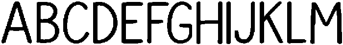 Sunny Smile Regular otf (400) Font UPPERCASE