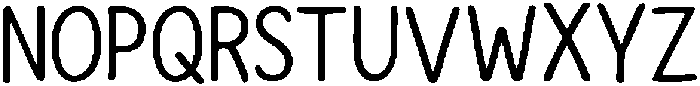 Sunny Smile Regular otf (400) Font UPPERCASE
