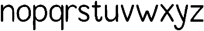 Sunny Smile Regular otf (400) Font LOWERCASE