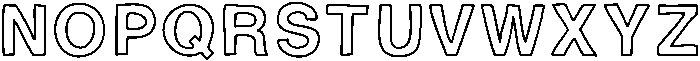 Sunny Strokes Medium otf (500) Font UPPERCASE