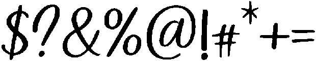 Sunnyline otf (400) Font OTHER CHARS
