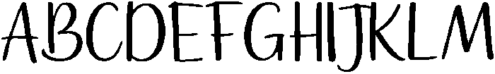 Sunnyline otf (400) Font UPPERCASE