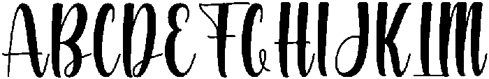 Sunrice Regular otf (400) Font UPPERCASE