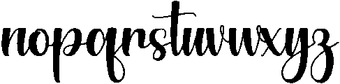 Sunrice Regular otf (400) Font LOWERCASE