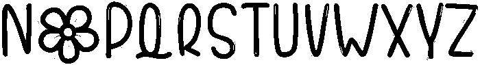 Sunrise Regular otf (400) Font UPPERCASE