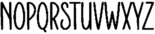 Sunrise Regular otf (400) Font LOWERCASE