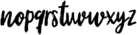 Sunrise Regular otf (400) Font LOWERCASE