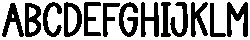 Sunrise Summer Regular otf (400) Font UPPERCASE