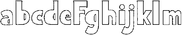 Sunrope Outline otf (400) FONT