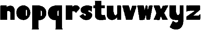 Sunrope otf (400) Font LOWERCASE