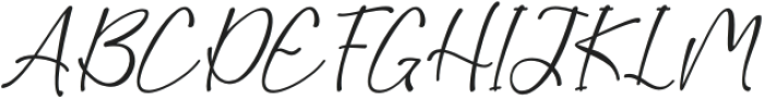 Sunrose Italic Italic otf (400) Font UPPERCASE