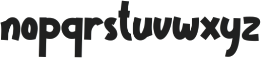 Sunrose otf (400) Font LOWERCASE