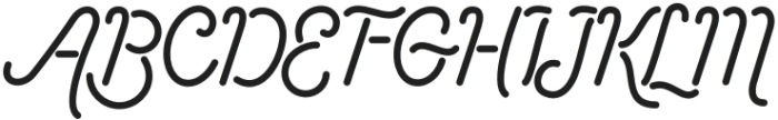 Sunset Club otf (400) Font UPPERCASE