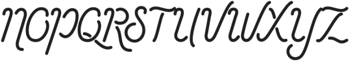 Sunset Club otf (400) Font UPPERCASE