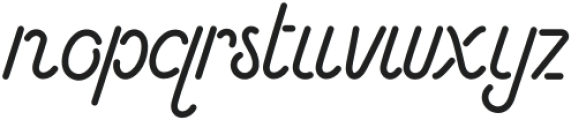 Sunset Club otf (400) Font LOWERCASE