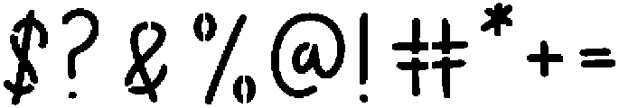 Sunset Fireflies Stencil Script Regular otf (400) Font OTHER CHARS
