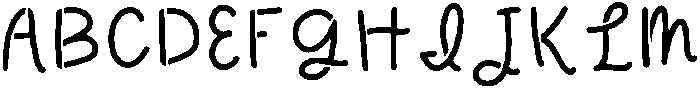Sunset Fireflies Stencil Script Regular otf (400) Font UPPERCASE