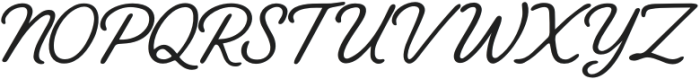 Sunset Journey Script Regular otf (400) Font UPPERCASE