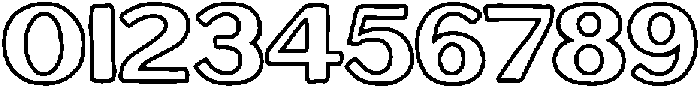 Sunset Palm Outline otf (400) Font OTHER CHARS