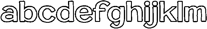 Sunset Palm Outline otf (400) FONT