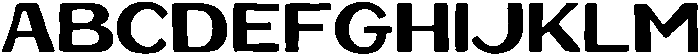 Sunset Palm Sans otf (400) Font UPPERCASE