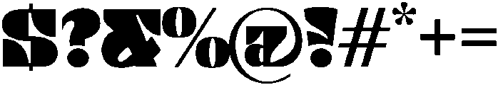 Sunset Regular otf (400) Font OTHER CHARS