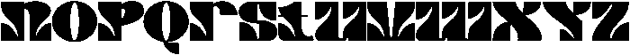 Sunset Regular otf (400) Font LOWERCASE