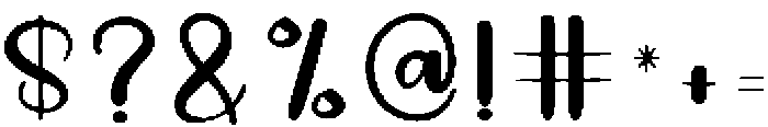 Sunset Regular otf (400) Font OTHER CHARS