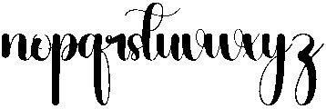 Sunset Regular otf (400) Font LOWERCASE