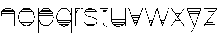 Sunset Regular otf (400) Font LOWERCASE