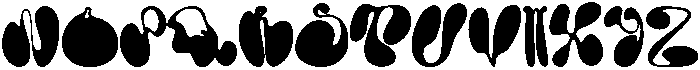 Sunset Regular otf (400) Font UPPERCASE