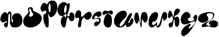 Sunset Regular otf (400) Font LOWERCASE