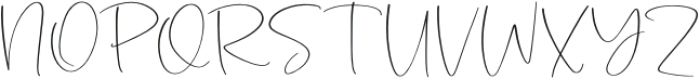 Sunset Rise otf (400) Font UPPERCASE
