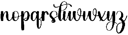 Sunshine Beautiful Regular otf (400) Font LOWERCASE