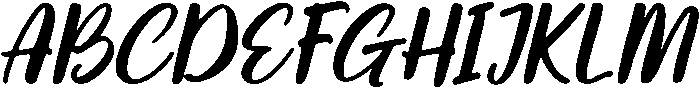 Sunshine Italic otf (400) Font UPPERCASE