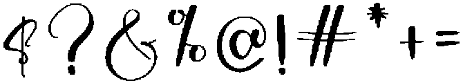Sunshine Regular otf (400) Font OTHER CHARS