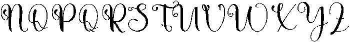 Sunshine Regular otf (400) Font UPPERCASE