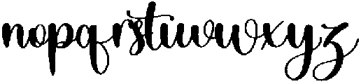 Sunshine Regular otf (400) Font LOWERCASE